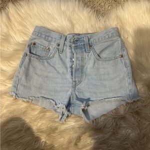 Levi's 501 Blue Jean Shorts